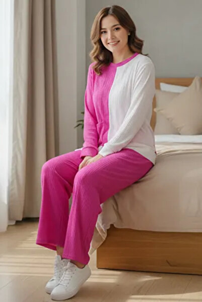 Muchmy Women Lounge Pajama 2 Pcs Women Matching Pajama Set Ladies Nightwear Pajama Set Women Outfit