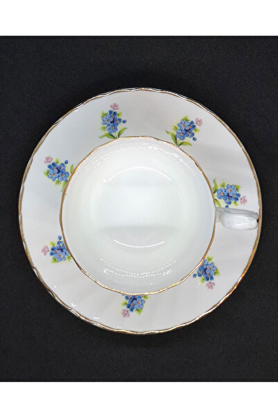 ABBETC Delfesta Fine Bone China Blue Double Coffee Cup 130 ml