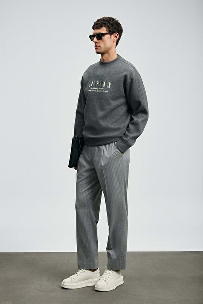 Lufian 112030178 Oracle Men's Sweatshirt Gray