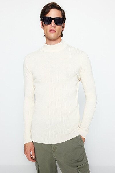 LaFont Cotton knitted jumper with a Slim Fit and elastic waistband, black-beige color, round neck, 2-pack, Tmnaw22Kz1919