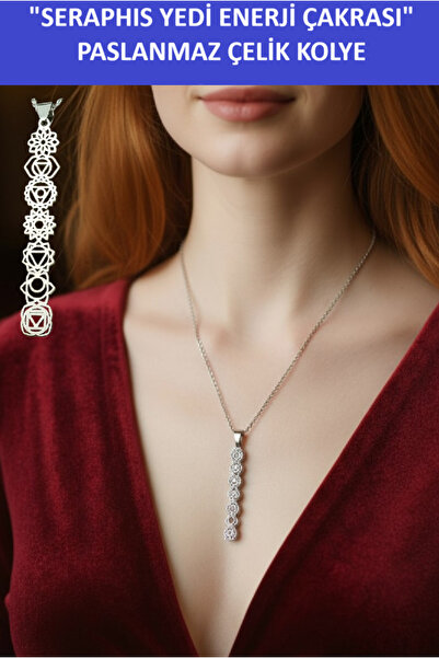 ZETCONCEPT Zet Style Seraphic Seven Energy Chakras” Exquisite Stainless Steel...