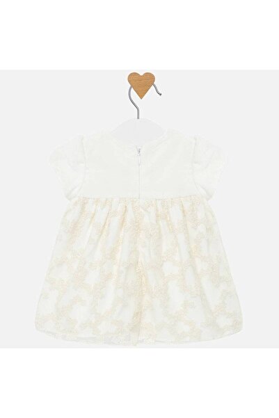 MAYORAL Tulle dress with embroidery