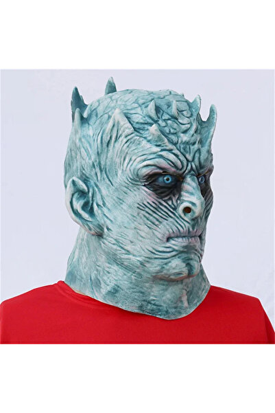 ELMHURST Adult latex mask of the Night King character from Game of Thrones