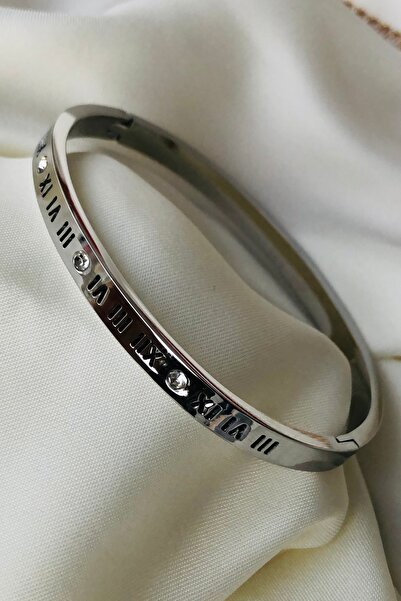 Bonicce New Model Handcuff Bracelet Stainless Steel Silver Color