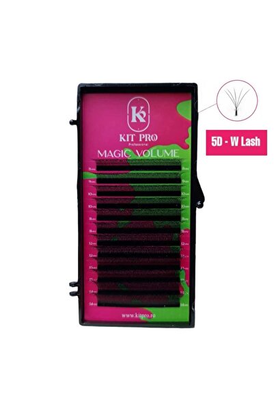 KIT PRO PROFESSIONAL Extensii de gene – 1920 de fani – 5D W Mix – Volum magic