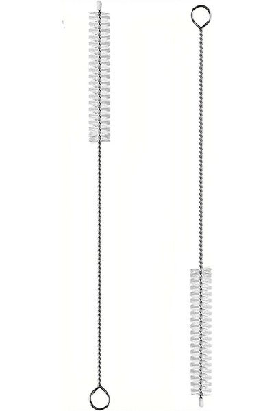 Yenigeldi 2 Pieces Stanly Quencher Compatible Straw Cleaning Brush – Stainless Metal Handle, Extra Long