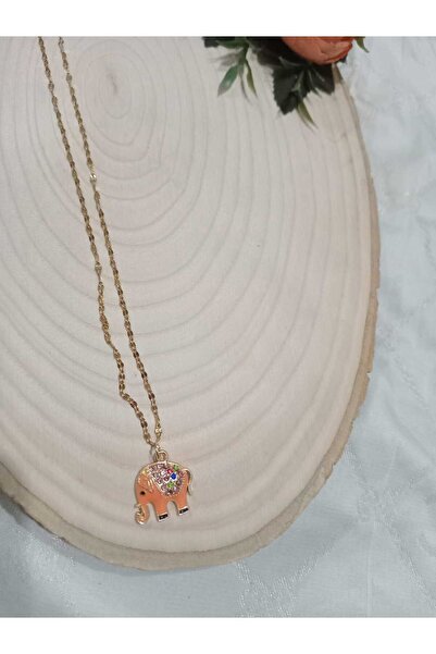golden takış Elephant Tail Necklaces