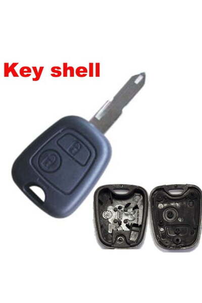 BRENET Carcasă cheie Peugeot 206 2 butoane