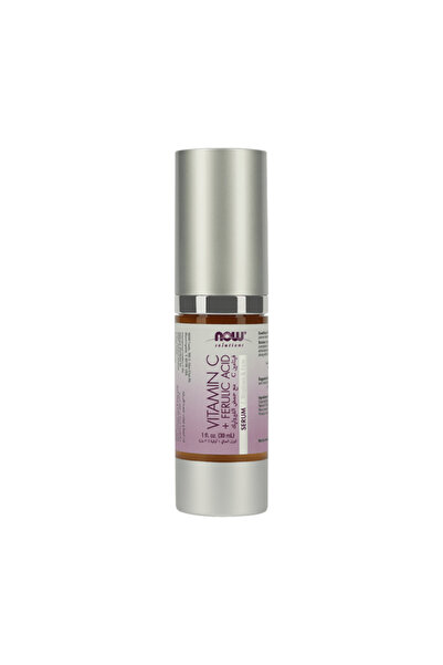 Now Serum Vitamin C + Ferulic Acid for Skin Brightening