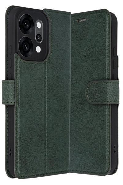 NewFace حافظة LVSQVR Reno 14 Trend S Plus (214246) - أخضر