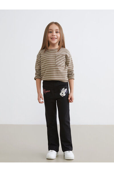 LC Waikiki Cute Mouse Printed Girls' Leggings with Waistband from Freezen Store