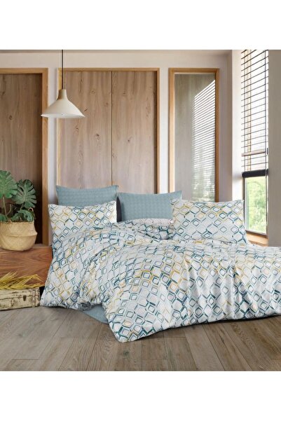 GENÇEV HOME COLLECTİONS Single Duvet Cover Set with Elastic Sheets