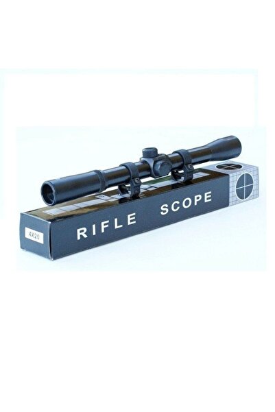 OEM MAN 4X20 Metal Scope + Crossbow Airsoft Rifle Gun Mount + Gift Desk Lamp