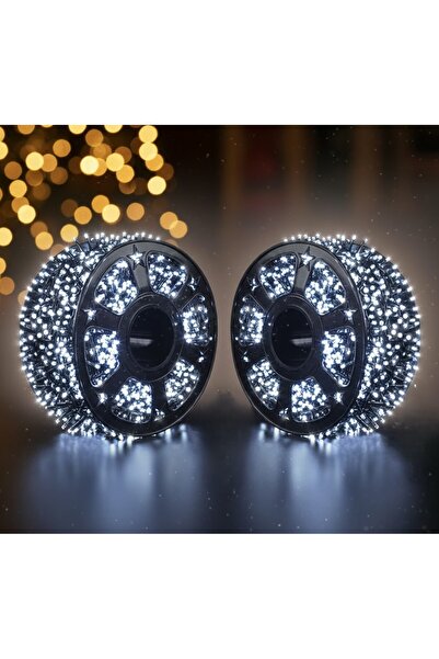 OEM Пакет 2 x LED гирлянди 100 м, с 480 големи диамантени светодиода, 8 светл...