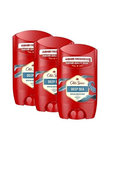 Old Spice Deep Sea Deodorant Stick 50ml (Pack of 3)