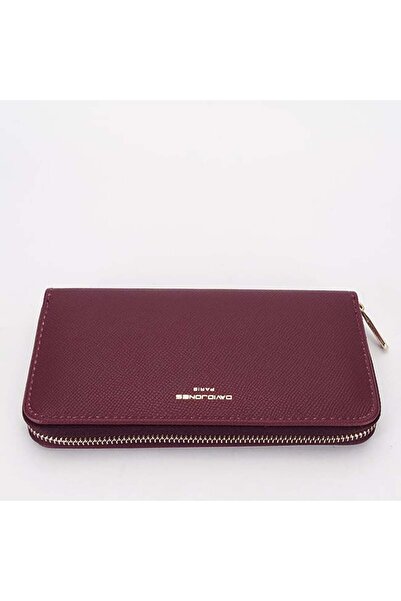 David Jones Paris B-P160-510 05 burgundy wallet