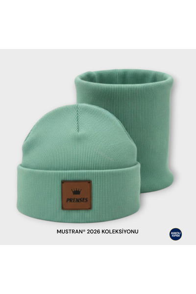 Mustran Teen & Adult Unisex Beanie Neck Gaiter Set of 2 | One Size+12 Years | 95% Cotton | Double Layer 4 Layer Ear