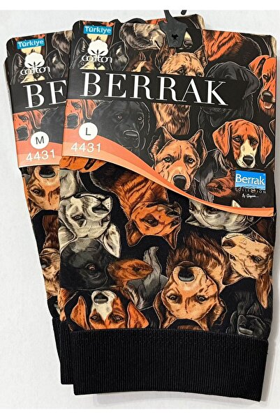 Berrak Premium Erkek Boxer Dijital Baskılı Canlı Renkler Solmaz Kumaş