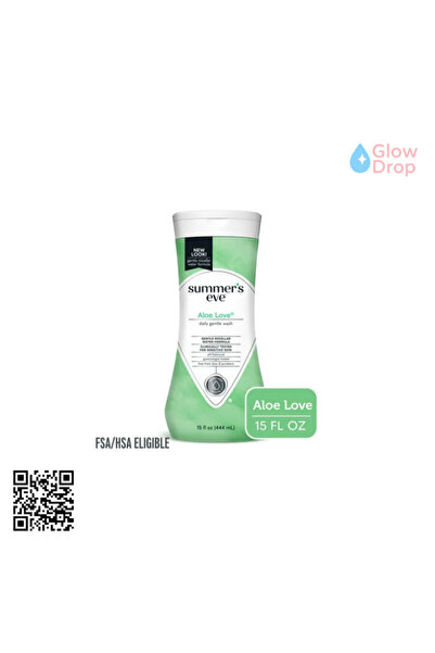 BRONZENET Summer's Eve Aloe Love Intimate Wash for Sensitive Skin - 444 ml