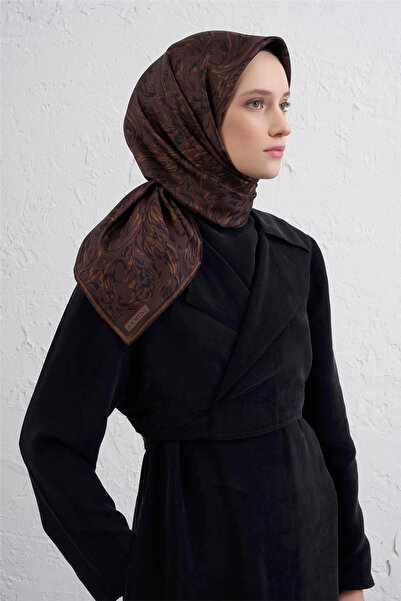 Armine Abstract Patterntwill Silk Scarf -2025/2026 -9431D 80