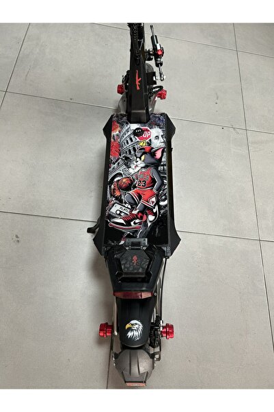 bisiklet dünyam Onvo RX4 Pleksi Tabanlık / Scooter Deck Yapışkanlı 3MM Yeni T...