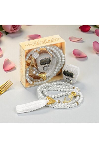 Byural Zikirmatik ve Tesbih Hediye Seti 10 adet, İslami Hediyelik,Hac Umre He...