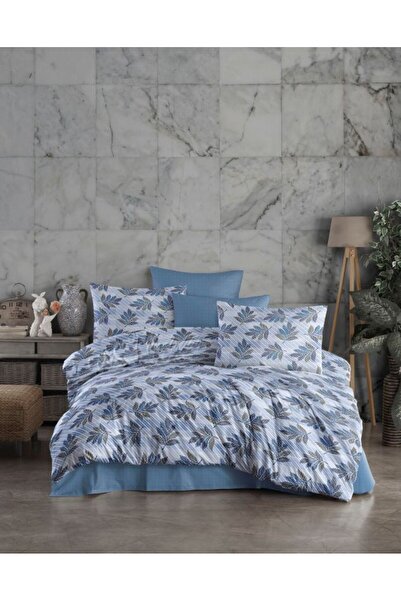 GENÇEV HOME COLLECTİONS Double Duvet Cover Set with Elastic Sheets