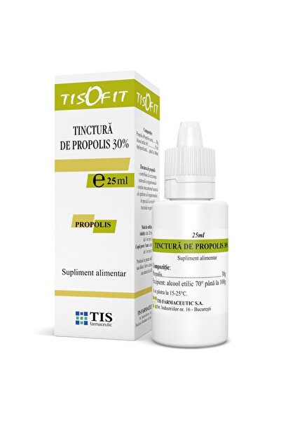 Other Tinctura de Propolis Tisofit, 25 ml, Tis Farmaceutic