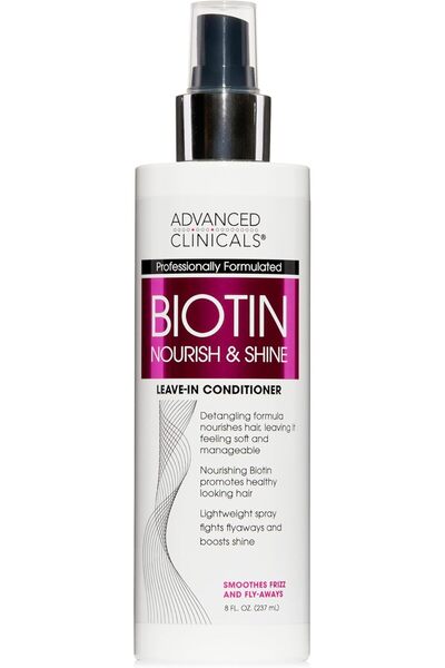 MQ بخاخ الشعر بالبيوتين من Advanced Clinicals لشعر أكثر كثافة ولمعانًا، 8 أون...