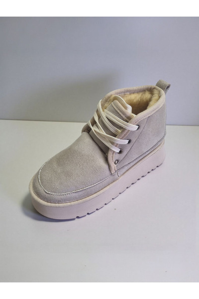 Moda fiesta Women's Winter Suede Fur Boots – Thick Sole