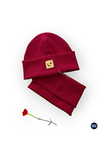 Mustran Teen & Adult Unisex Beanie Neck Gaiter Set of 2 | One Size+12 Years | 95% Cotton | Double Layer 4 Layer Ear