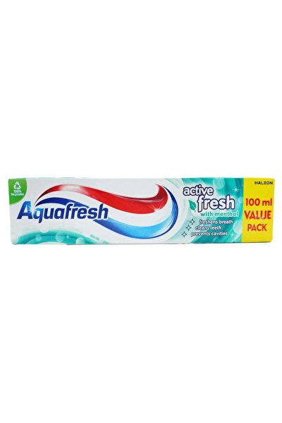 Aquafresh Toothpaste 100 ml Active Fresh
