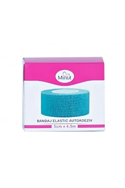 Other Πράσινος αυτοκόλλητος ελαστικός επίδεσμος, 5 cm x 4,5 m, Minut