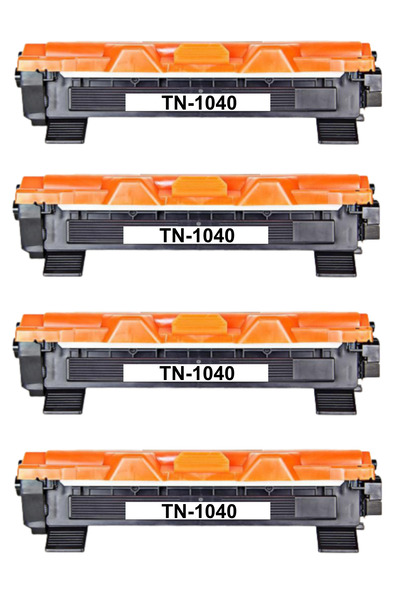 TecHarbor 4 Adet TN-1040 BROTHER HL-1111,DCP-1511,HL-1211W,MFC-1811,MFC-1815,MFC-1911W Uyumlu Muadil Toner