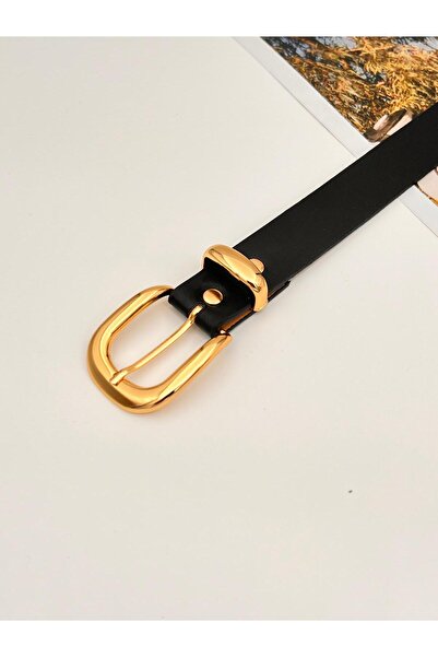 Mynoa Gold Bridge Buckle Women's Belt, Jacket Belt, Trouser Belt.