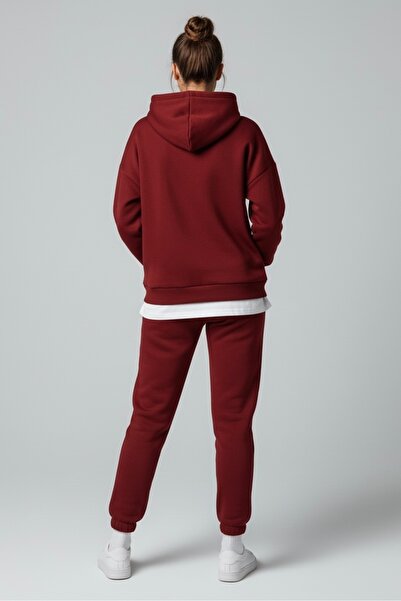 MBEY1989 3 İplik Fleece-Lined Women's Sweatpants