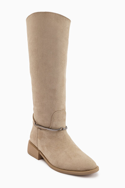 Limoya Zeina Nud Suede Buckle Women's Boots