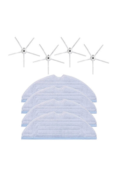 ROPALDE Roborock S7, S7 Max V, S7 Pro Ultra Robot Vacuum Cleaner Compatible Set of 8 Spare Parts