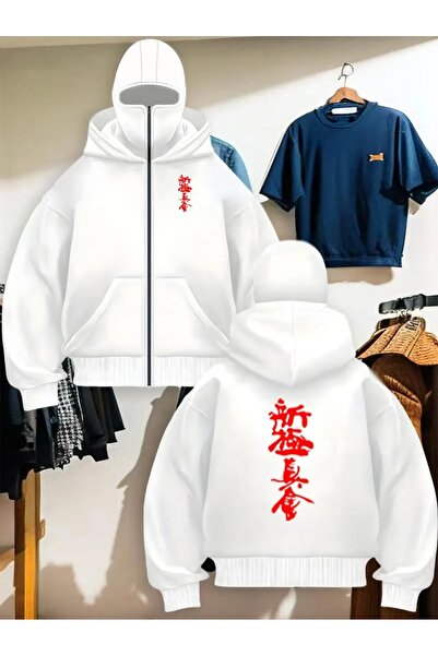 LAYORA 00 Hooded Zippered Windbreaker Jacket