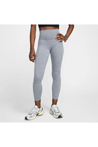 Nike One Kadın Gri Spor Tayt FN3241-084