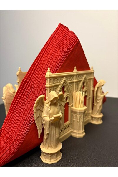 PeraDesing Pera Design Studio – Gotik Mimari Peçetelik + Kürdanlık | Premium ...