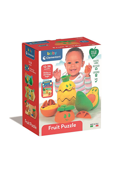 FRUCTERO Бебешка играчка Fruit Friendly Faces с функция за сортиране на плодо...