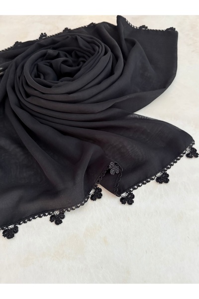 Nimet Abla Butik Hand Embroidered Shawl Hijab