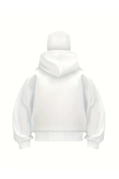 LAYORA 00 Hooded Zippered Windbreaker Jacket