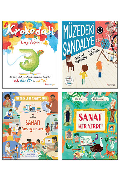 Domingo Yayınevi Krokodali Lucy Volpin Müzedeki Sandalye Meslekleri Tanıyorum...