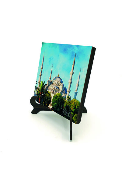 Sadrazam Masă din lemn MDF pentru moscheea Sultanahmet cu imprimeu 10cm x 10c...