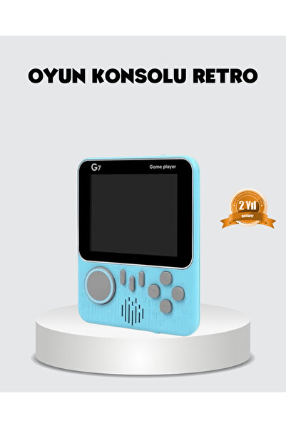 Genel Markalar XMPDBY Taşınabilir Retro Oyun Konsolu – 3.5 İnç LCD, 666 Klasi...