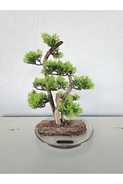 Decoroon El Yapımı Epoksi Tabanlı Bonsai Ağaç Dekoru – 3 Renk Seçeneği (Yeşil...
