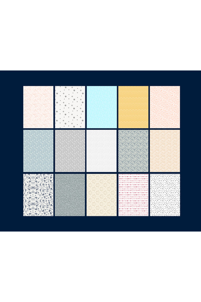 TELLGRAF مجموعة ورق سكرابوكينج لاصق بتصميمات مميزة (A6 - 15×10 سم، 15 قطعة)