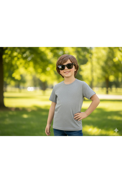 CUBBUX Short Sleeve Plain Basic Circular Neck Cotton Anti-Sweat T-Shirt